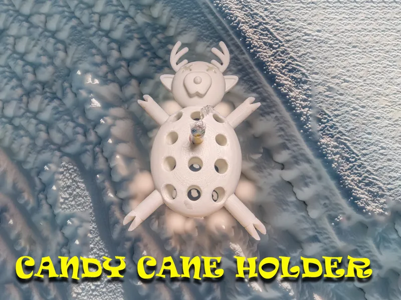Candy Caned Reindeer