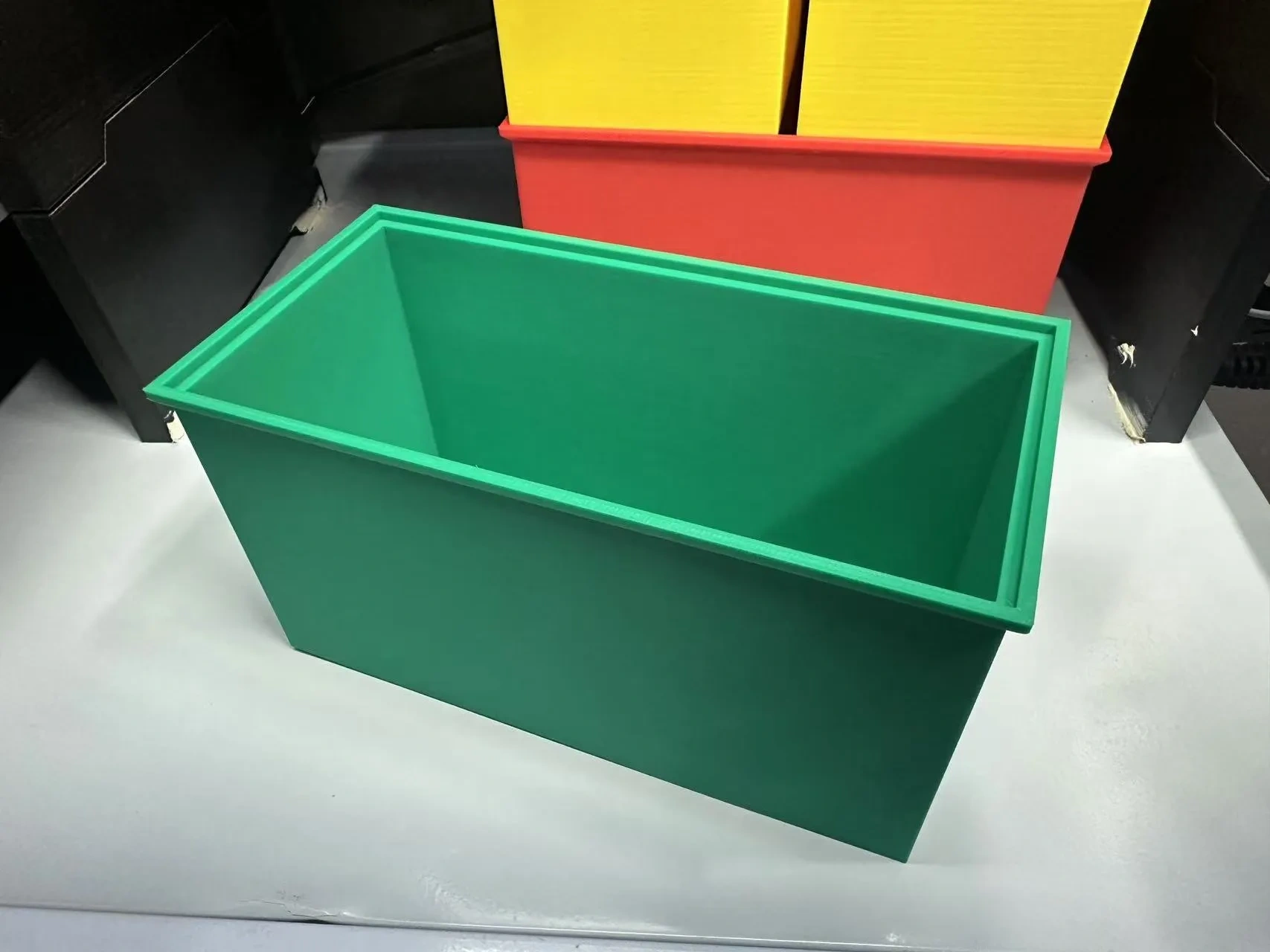 Miniatura 2 do modelo 3D 可堆叠组合收纳盒