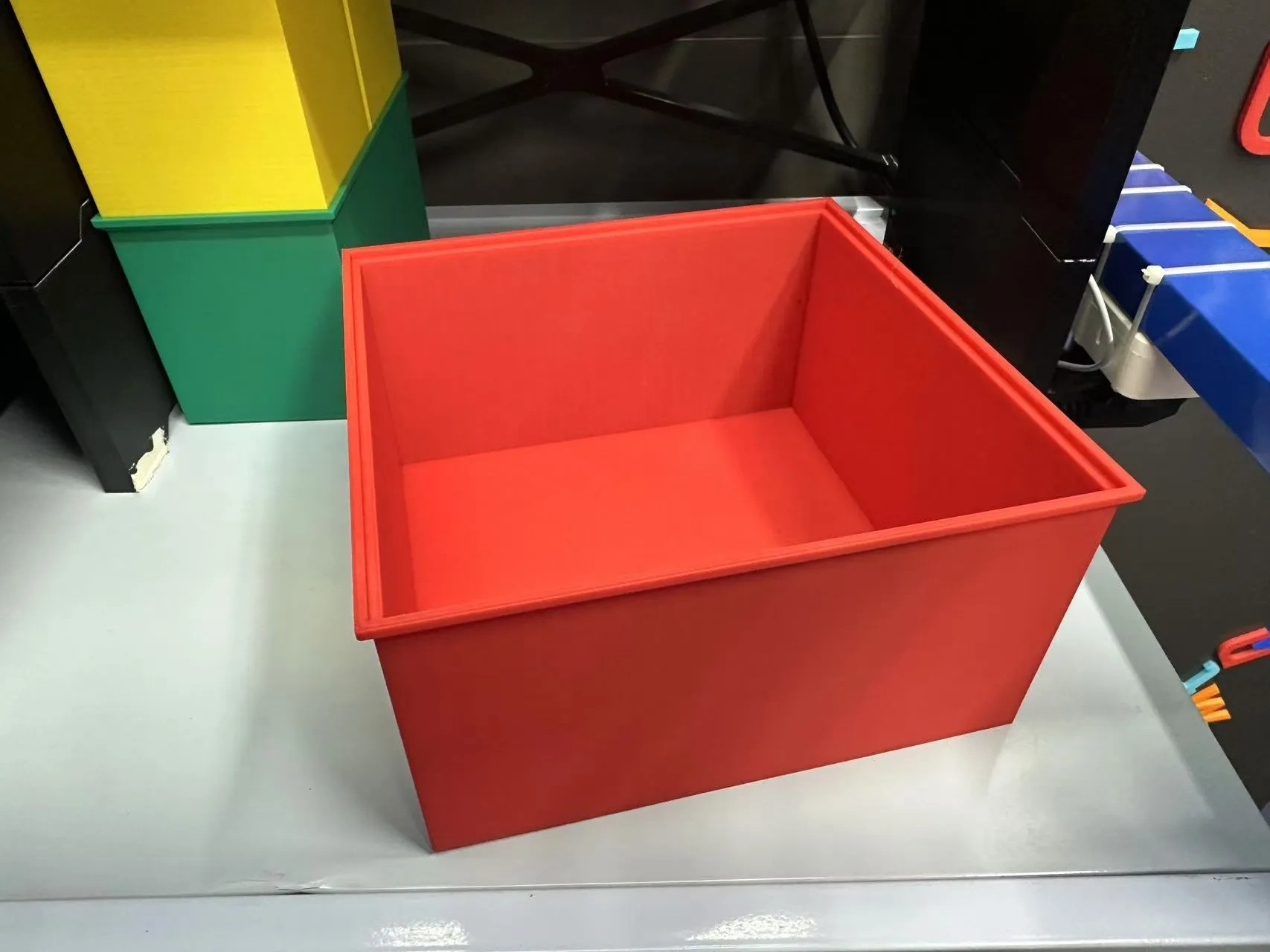 Miniatura 3 do modelo 3D 可堆叠组合收纳盒
