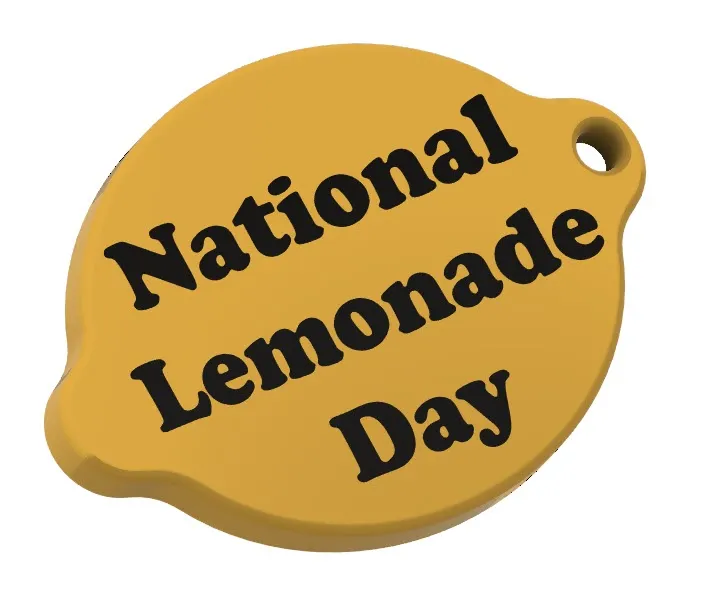 Lemonade Day Keychain