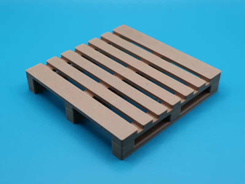 Pallet Coaster - No Supports