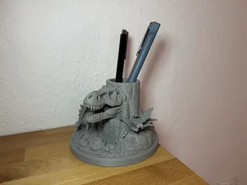 Organizador: Prähistorischer Dinosaurier Stiftehalter — vista de referencia 3
