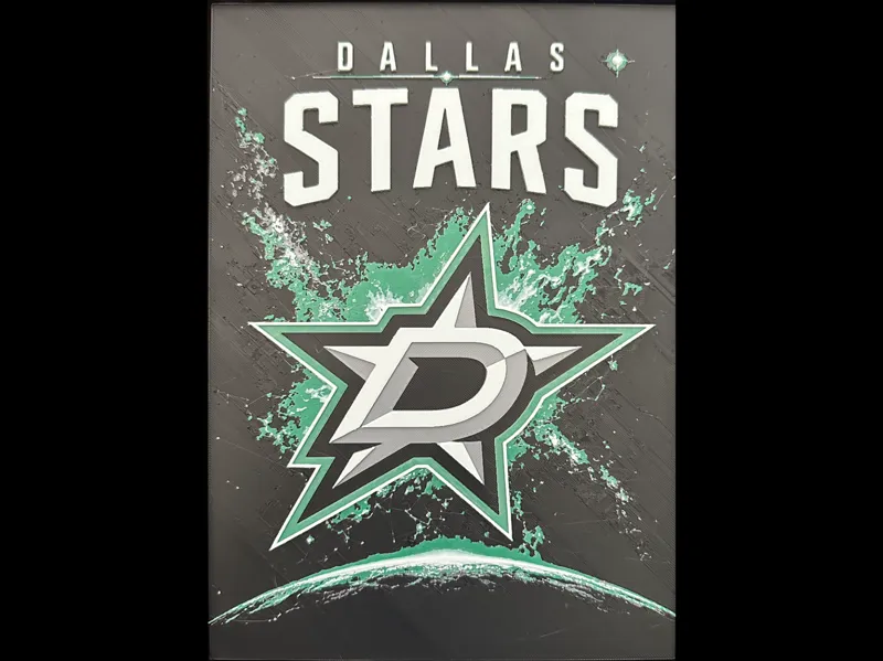 Dallas Stars NHL Hueforge (Cosmic)