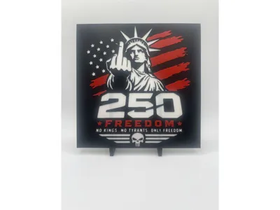 Lady Liberty Freedom 250 HueForge