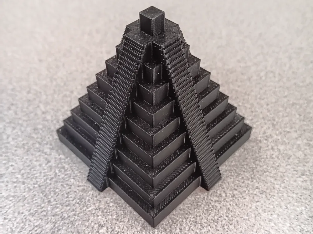 A Simple Ziggurat - Free 3D Print Model - MakerWorld