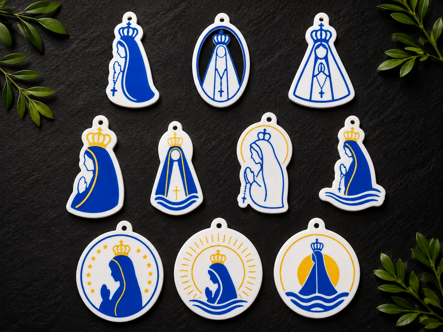 Our Lady of Aparecida Keychains - 1