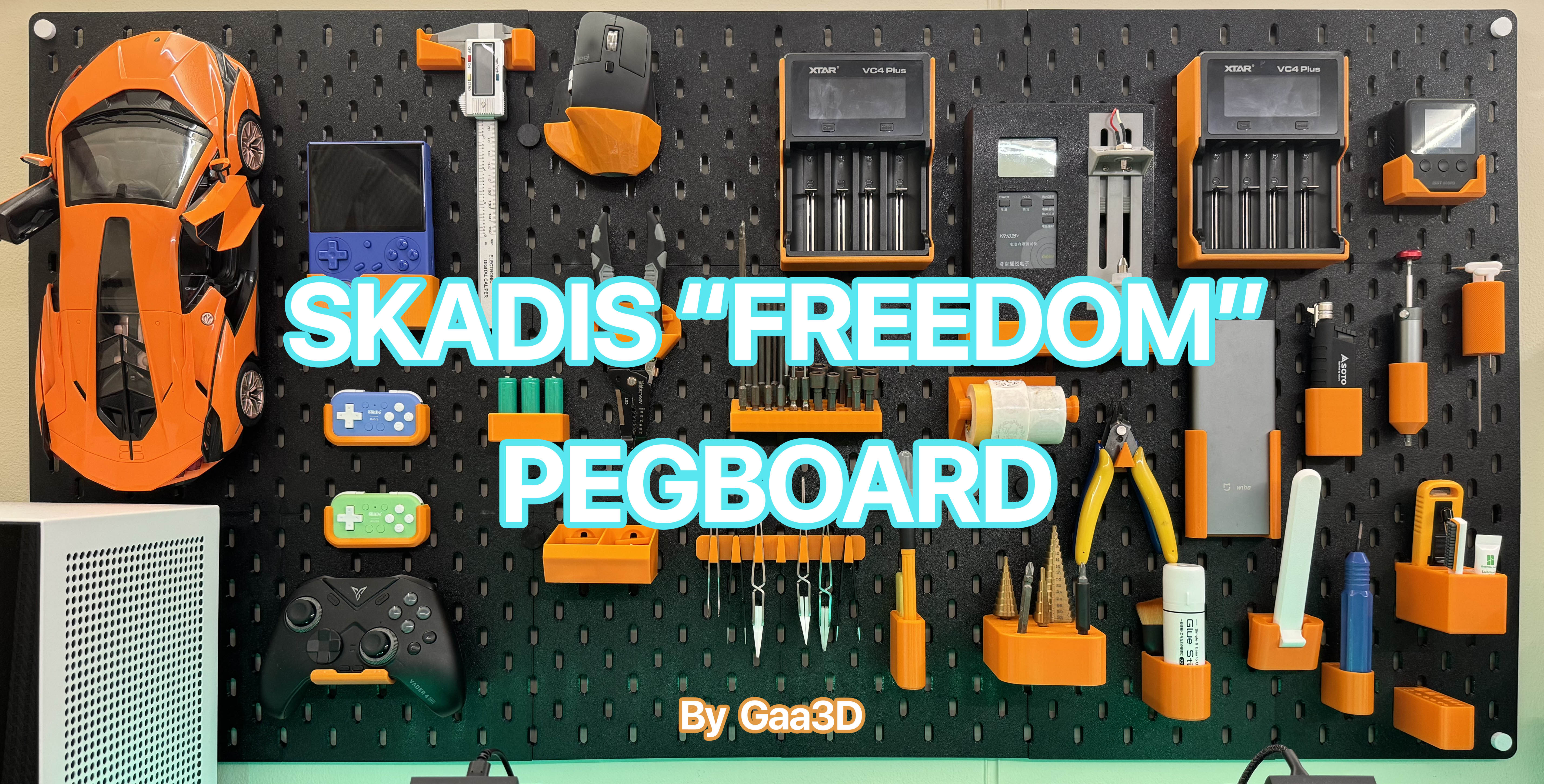 Miniatura 22 do modelo 3D IKEA Skadis