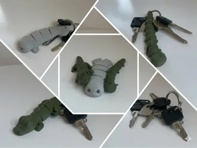 Articulated Keyrings and Display Animals