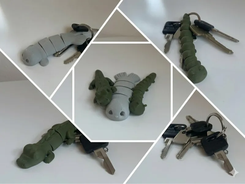Articulated Keyrings and Display Animals
