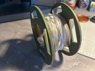 Bambu tube cable winder