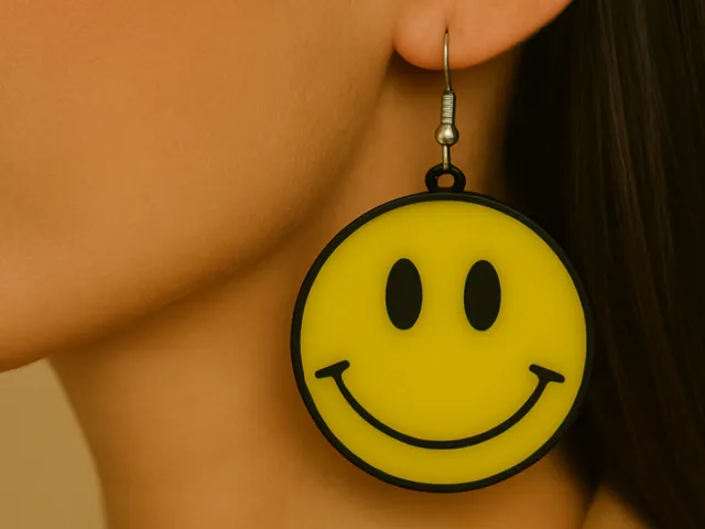 Smiley Face Earrings