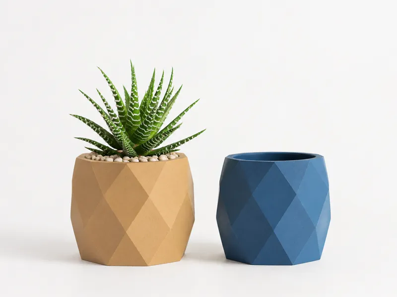 Geometric Planter - Maceta geométrica