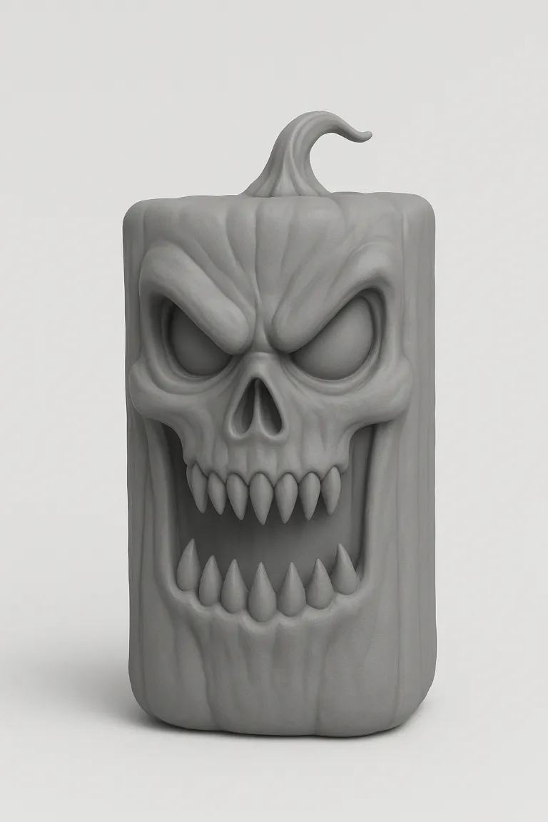 Tea light Pumpkin lamp - Free 3D Print Model - MakerWorld