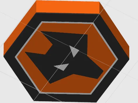 Wolves logo for the A1 and A1 mini extruder dial