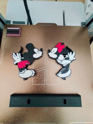 Valentine's Day Mickey and Minnie