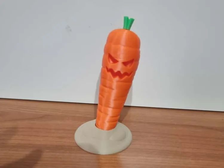 Halloween carrot