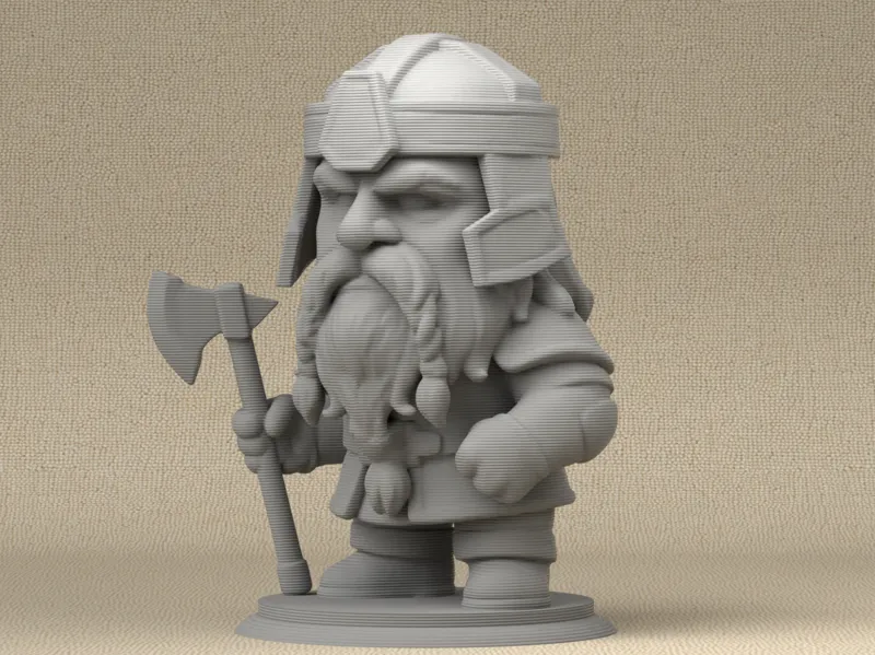 GimliFrom Lord of The Rings Inspired Chibi Figure