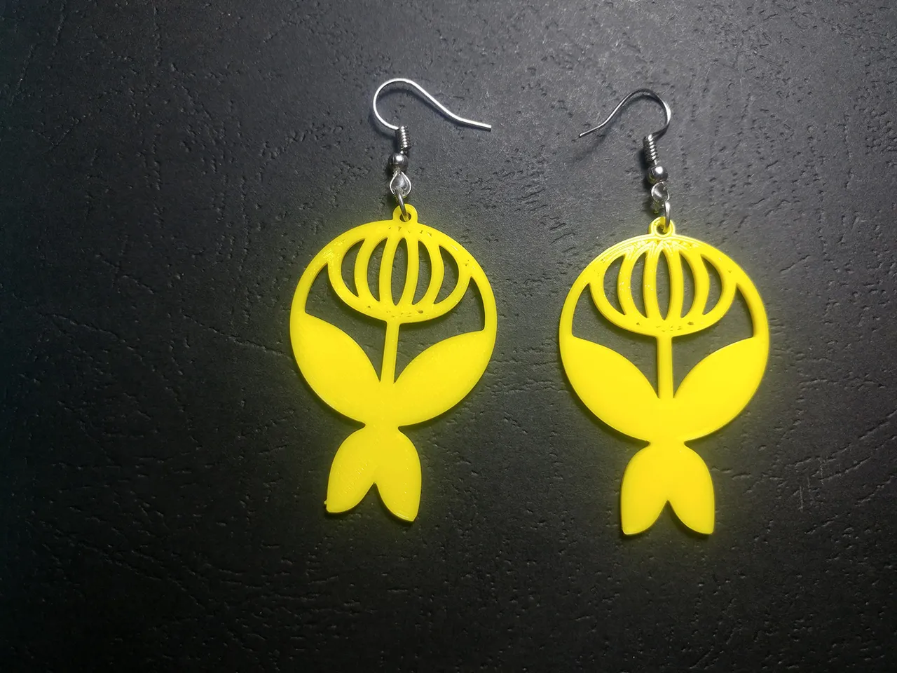 Eclipsed Bloom Earrings view 3