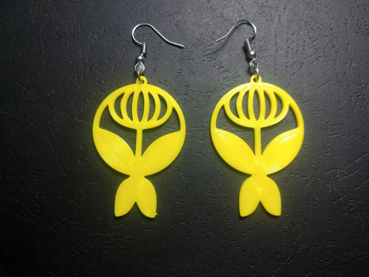 Eclipsed Bloom Earrings view 2