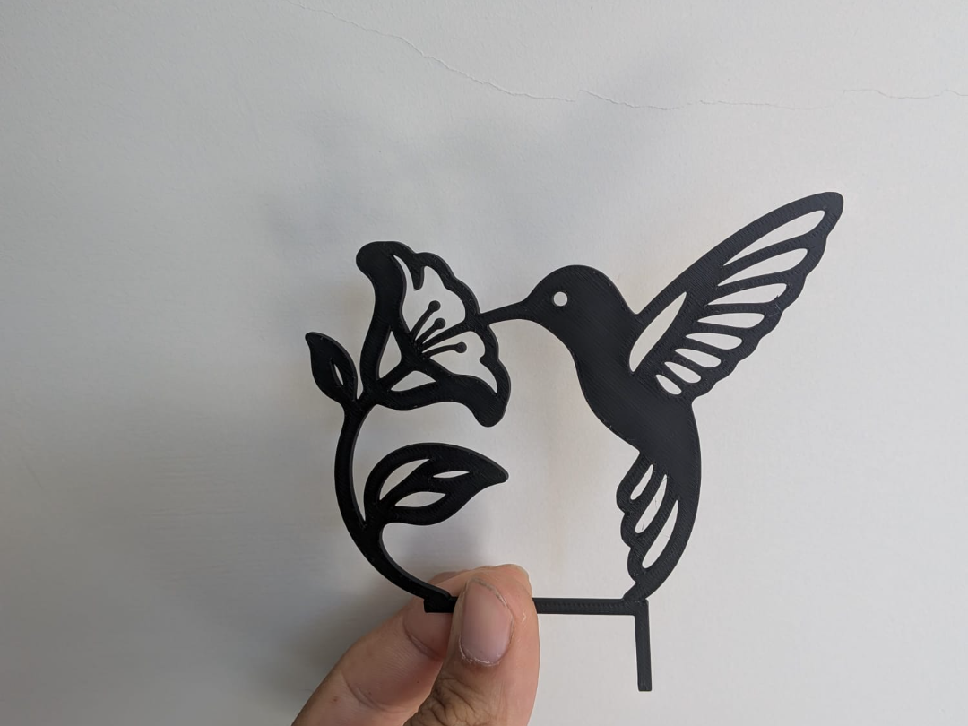 Hummingbird Light Switch Decor