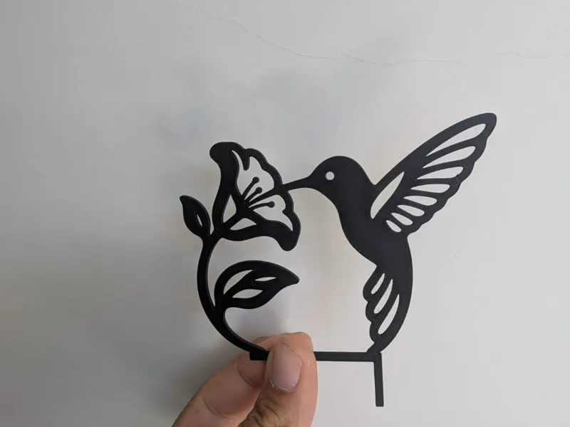 Hummingbird Light Switch Decor