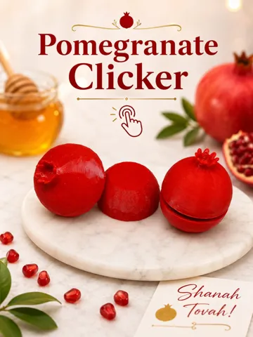 Objeto manipulable: Pomegranate Clicker – 2 Styles — vista de referencia 2