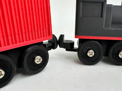 Miniature Train Magnetic Coupler