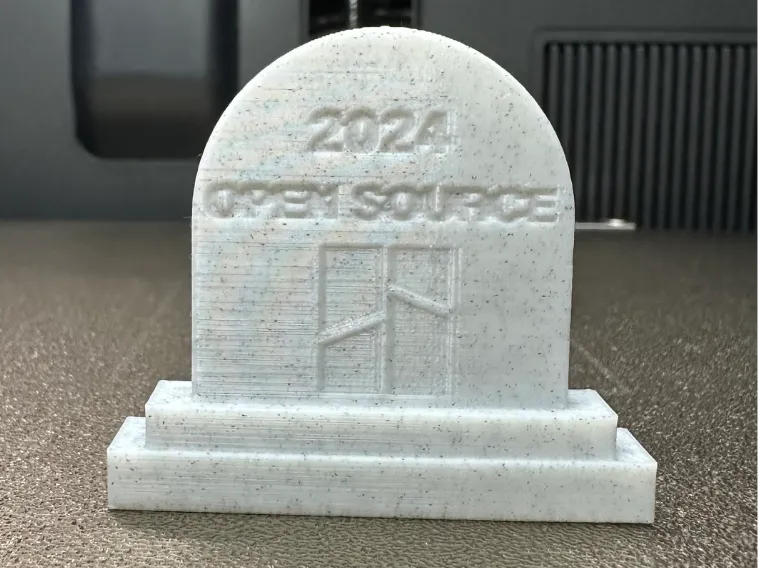 RIP Open Source Bambu Lab Gravestone
