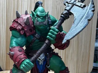 Goremaw, the Spiked Axe Orc