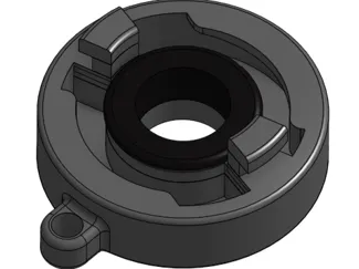 keychain - fire hose connector