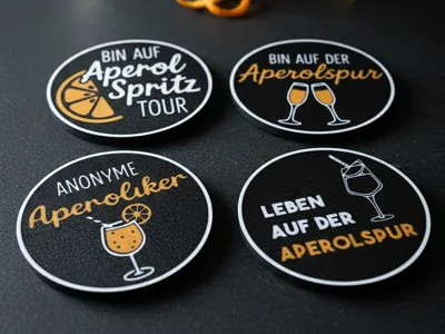 Aperol Coaster