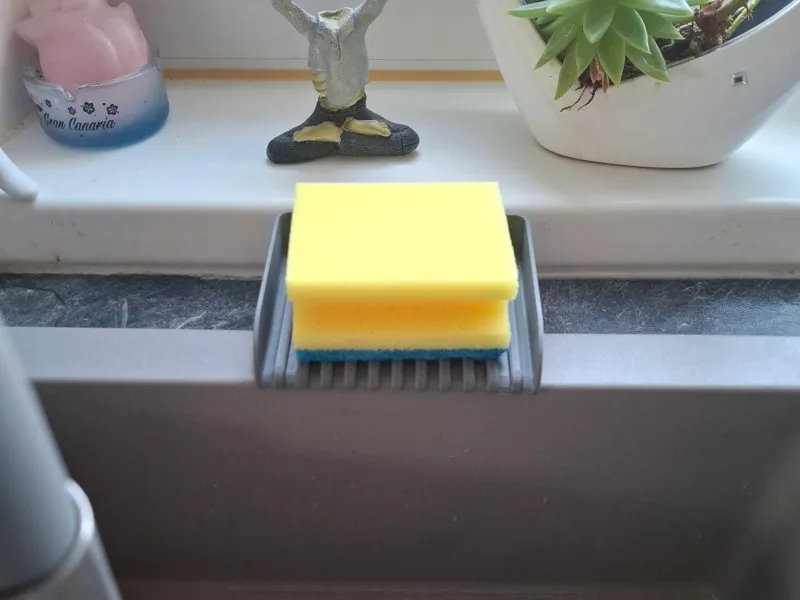 Küchenschwamm Abtropfschale
