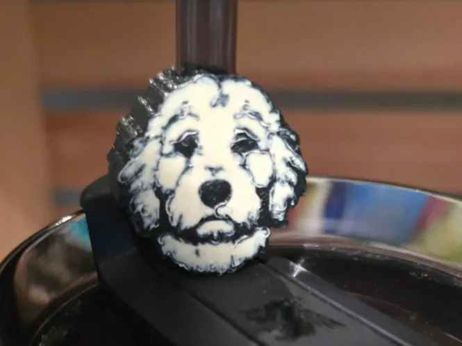 doodle straw topper