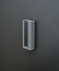 No Screw Holes - Smooth Back for Adhesive Mounting