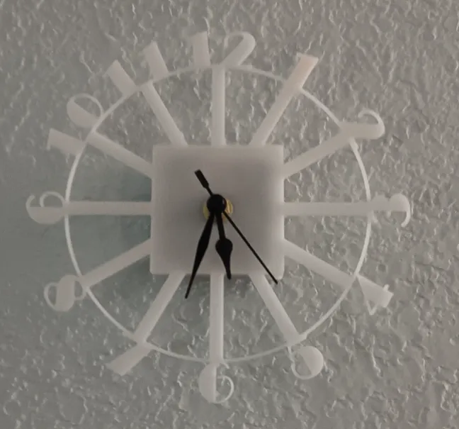 Clock Face for Componments kit