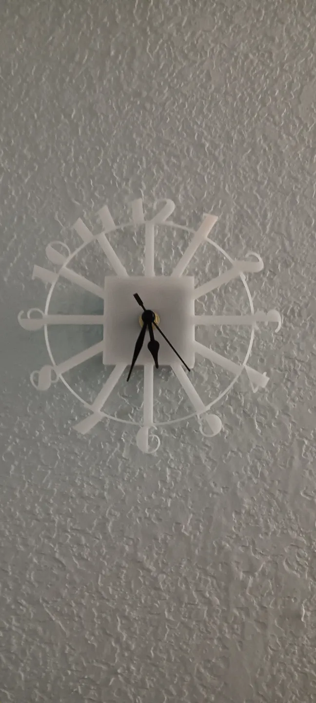 Clock Face for Componments kit by Kalons Kreations MakerWorld: Download ...
