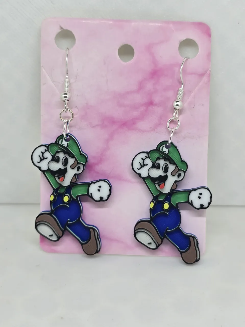 Luigi Earrings view 3