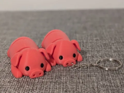 Mini Pig - Articulated Animal