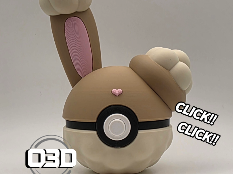 Buneary Pokeball - O3D (No AMS)