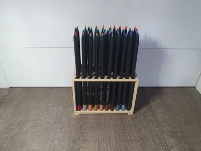 50-Color pencil holder