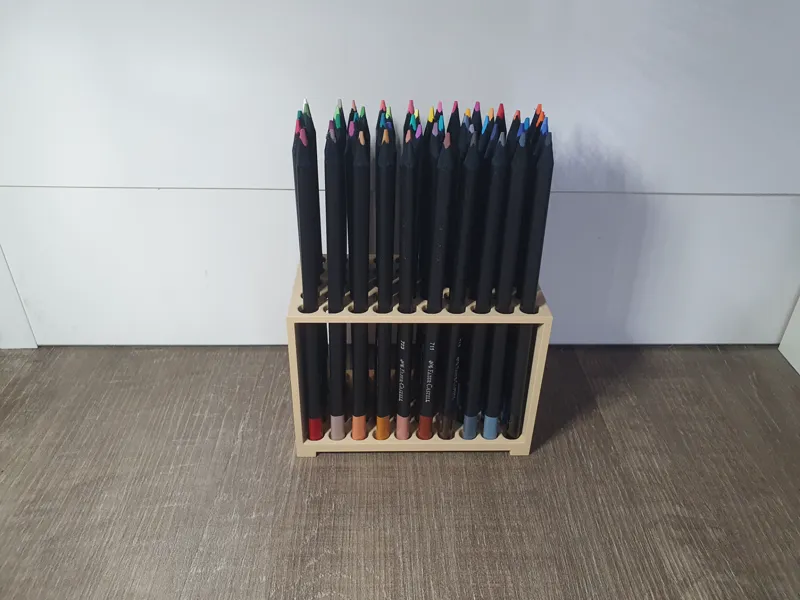 50-Color pencil holder