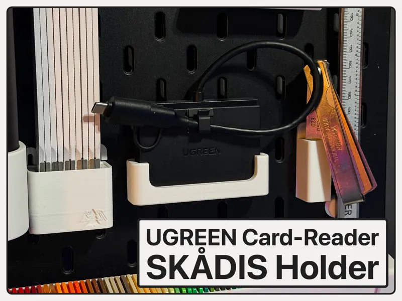 UGREEN SD-Card Reader Skadis Holder