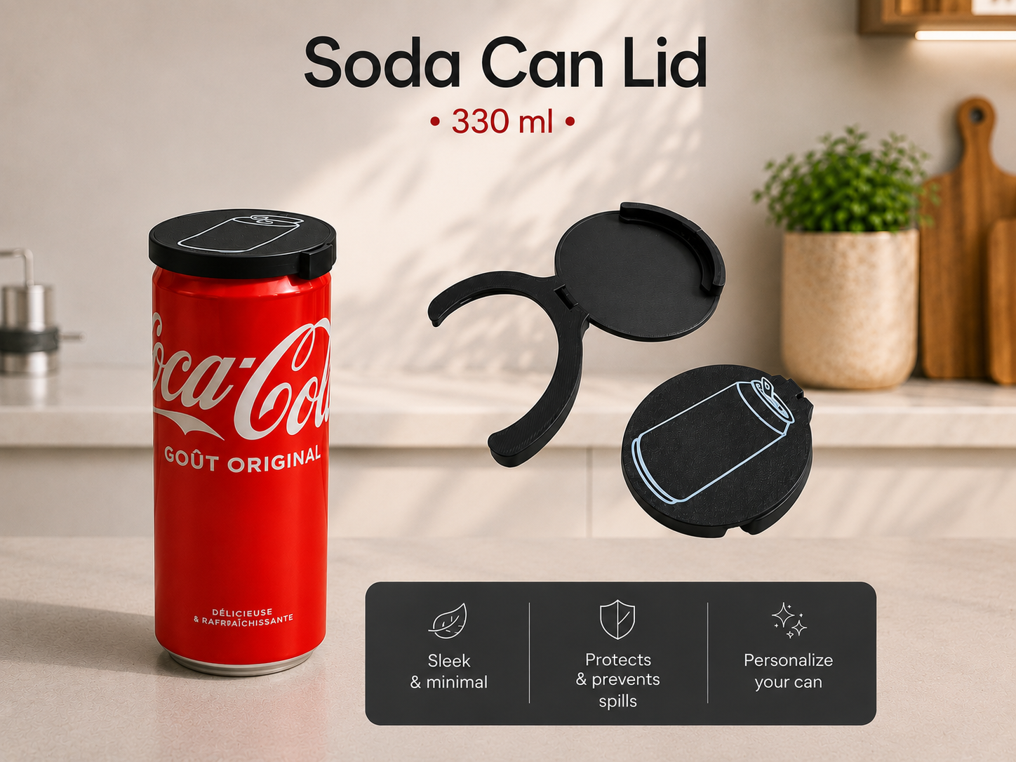 Soda Can Lid 33 cl - 330 ml