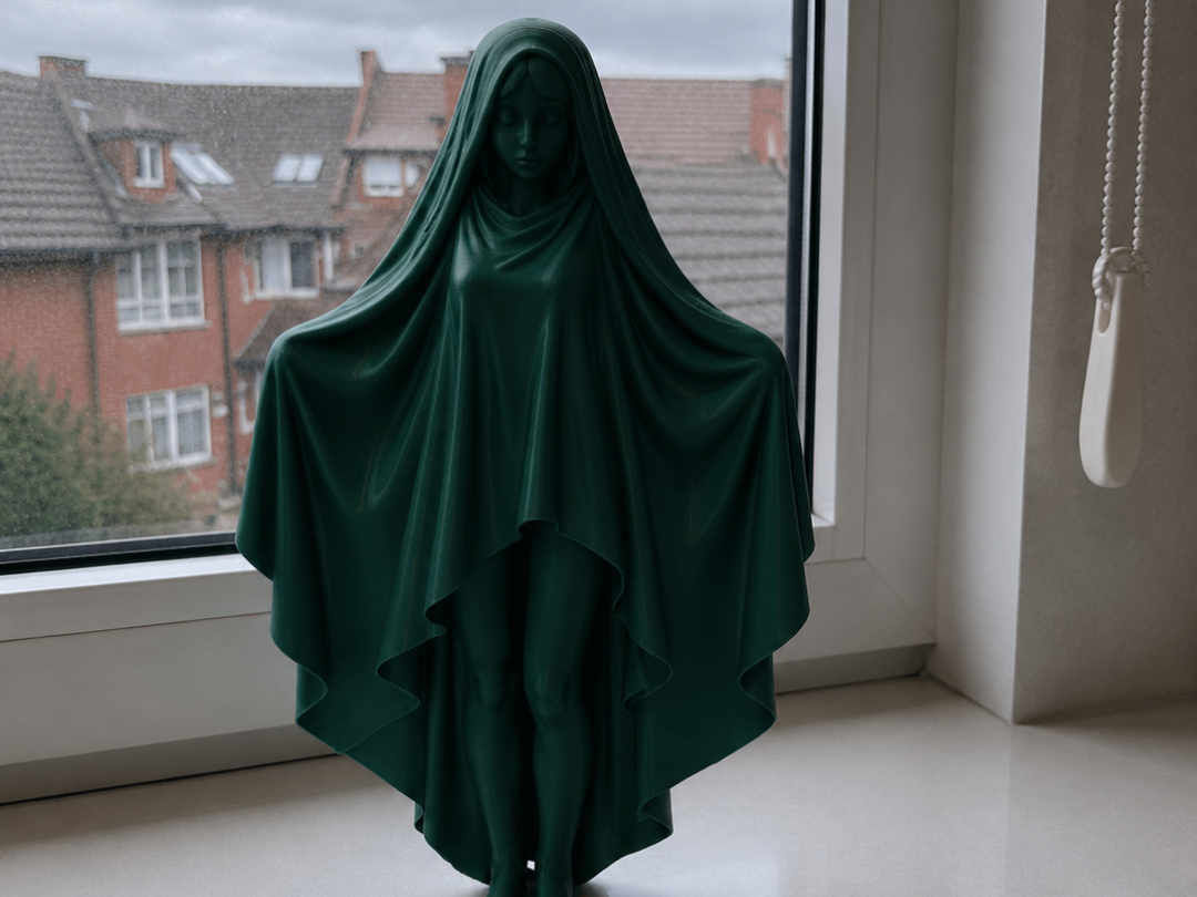 Pretty Ghost Girl Statue | Aesthetic | Mysterious