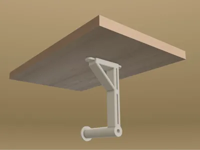 Under Shelf Mount Spool Holder
