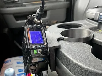 ram 1500 3 cup holder radio mount 