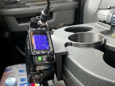 ram 1500 3 cup holder radio mount 