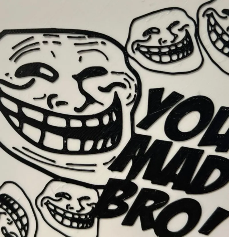 Troll Face You mad bro!