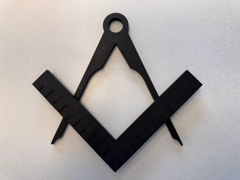 Masonic Compass and Square