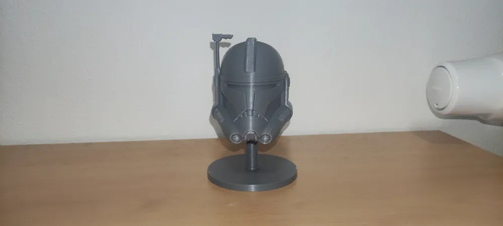 Captain Rex Helmet Display Stand – Single Color - Free 3D Print Model ...